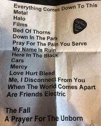 Denver Englewood Gothic Theatre Setlist